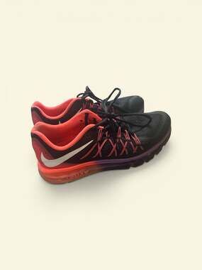 Nike Air Max 2015 Women's Running Shoes Black Hyper Punch Grape 698903-006